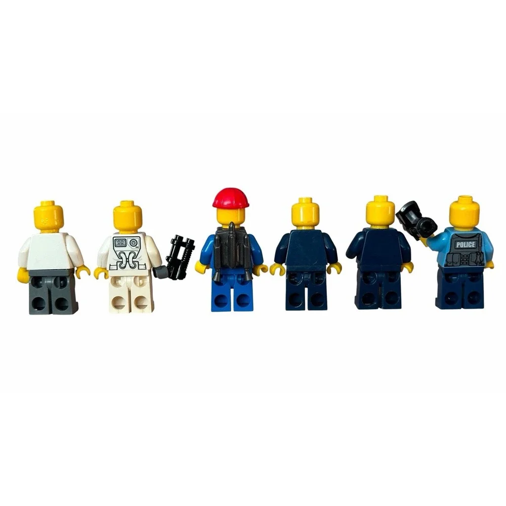 LEGO Minifigures Lot - Police, Space, Chef,  Construction, and More